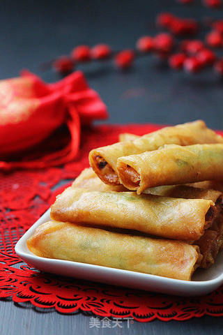 湖北美食春卷探源，揭秘湖北炸春卷的起源地