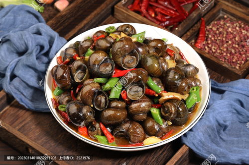 湖北美食田螺图片大赏与烹饪视频分享