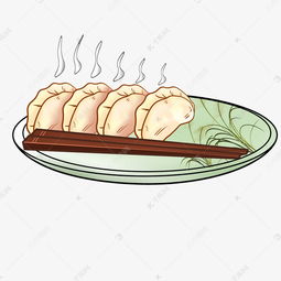 湖北美食手绘插画素材高清图片集