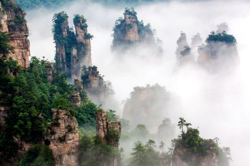 湖北旅游海报精选，探索湖北最美景点照片