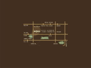 湖北房产壁挂式区位图模型详解