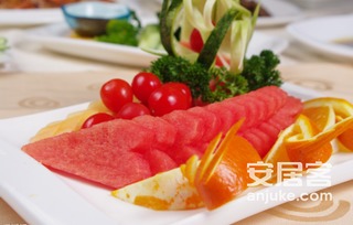 湖北美食水果拼盘，美食与视觉的双重盛宴图片大全集