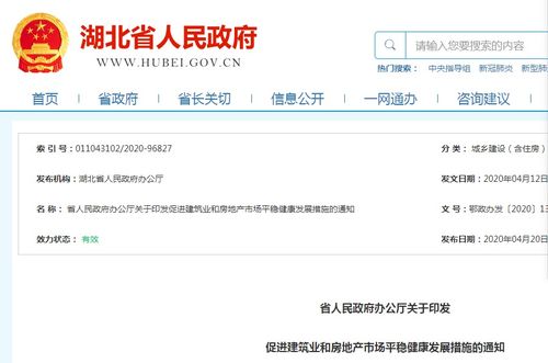 湖北个人住房贷款利息减免政策实施，房产贷款可适当减免