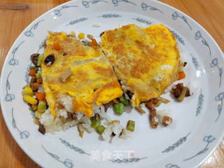 湖北特色美食豆皮糯米饭制作技巧,豆皮加糯米美味组合!