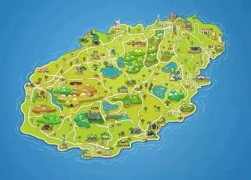 湖北旅游地图挂画，高清版湖北旅游景点地图全景呈现