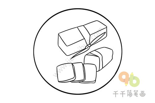 湖北美食简笔画图片大全，探索湖北特色美食的绘画之旅