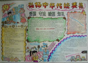 湖北美食手抄报与简笔画，品味湖北美食文化