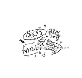 湖北美食手绘简笔画大全,湖北美食手绘简笔画大全