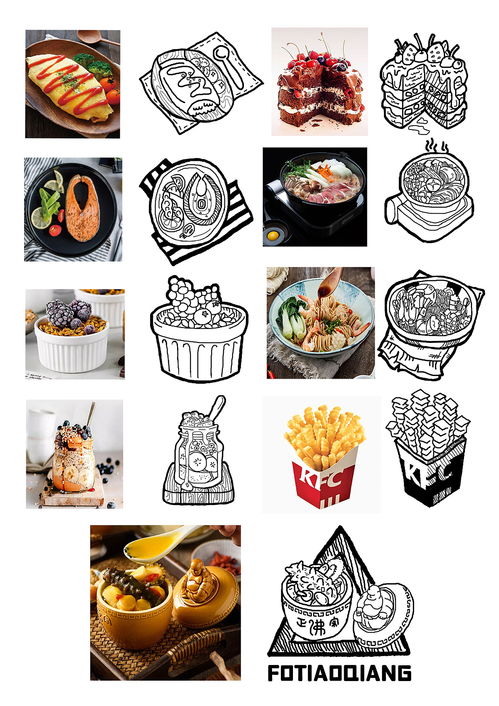 湖北美食绘画创意与插画展现美食魅力