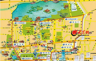 瘦西湖北门旅游攻略及旅游路线图全解析