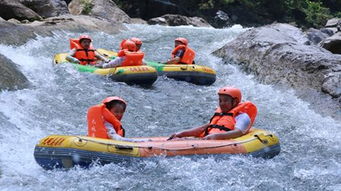 湖北宜昌漂流探险之旅，漂流一日游体验