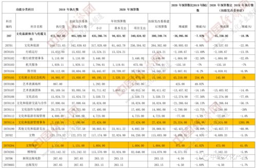 湖北文化旅游机构费用预算详解及预算表解读