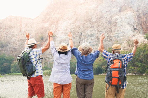 湖北老年人旅游，老头的旅游时光图片集