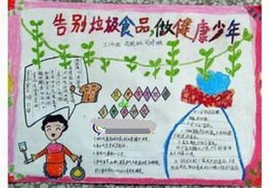 湖北美食手抄报图片制作指南，简单画法与展示