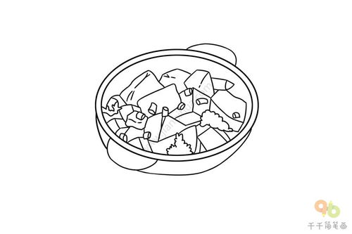 湖北美食拼图图片高清版,湖北美食图片简笔画