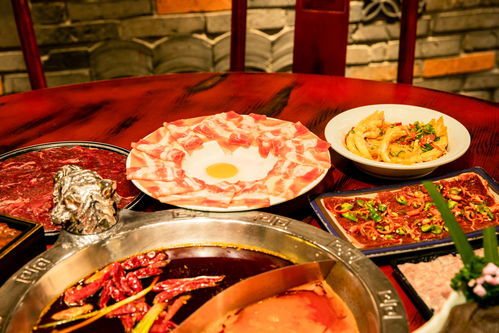 火锅湖北美食图片大全大图,湖北火锅菜