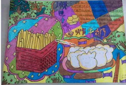 画湖北美食手抄报怎么画,湖北美食手绘 画湖北美食手抄报怎么画,湖北美食手绘