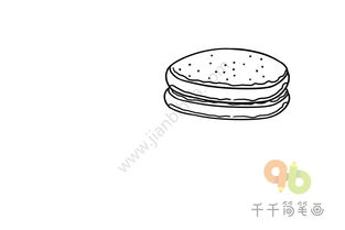 湖北美食简笔画线稿,湖北美食地图手绘