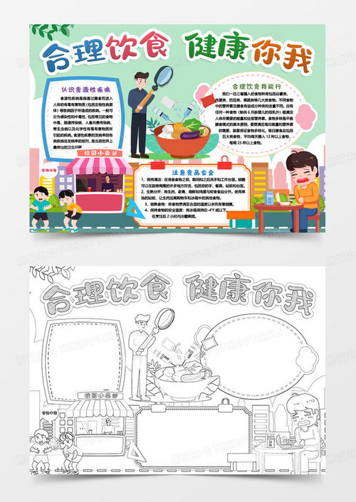 湖北美食小报怎么画,湖北美食手抄报简单