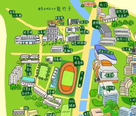 湖北美食插画临摹入门画,湖北美食地图手绘