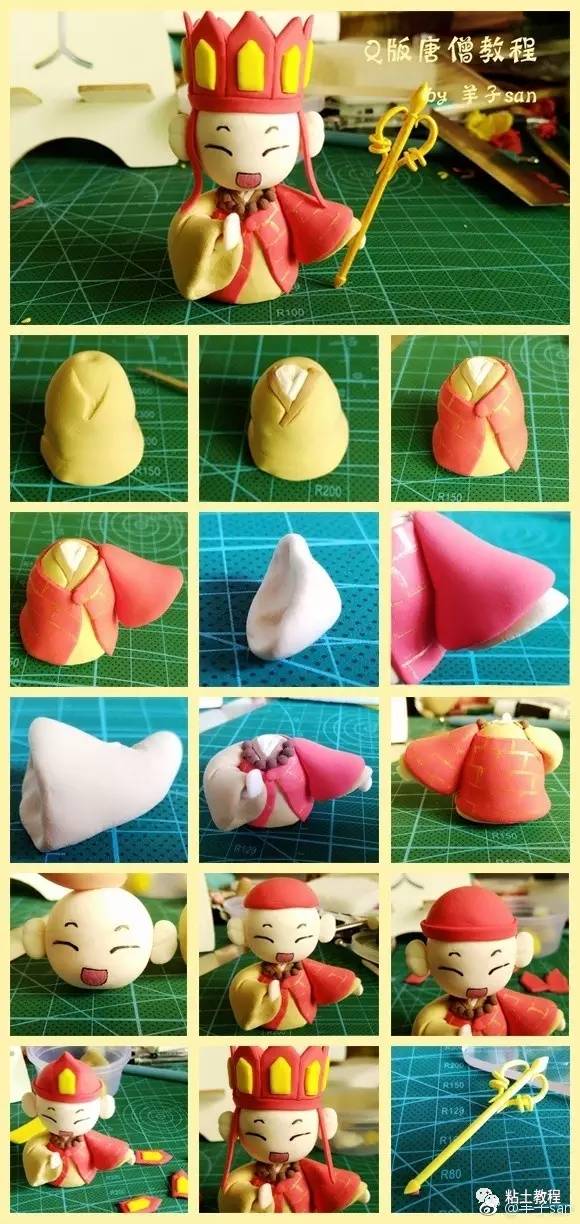 粘土做湖北美食,粘土做湖北美食教程