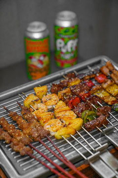 湖北美食菜谱烧烤,湖北烤串