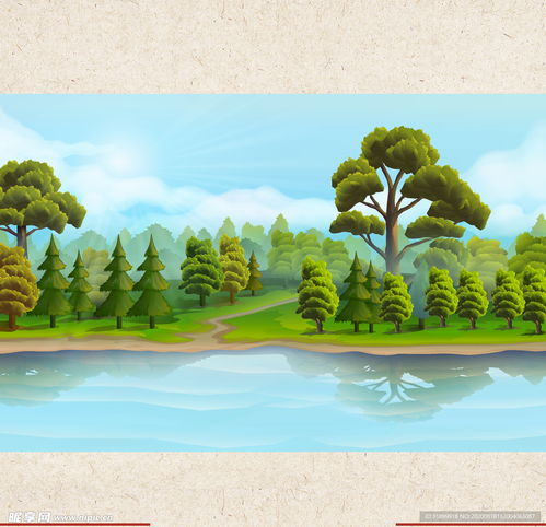 湖北旅游大自然绘画,湖北自然景观