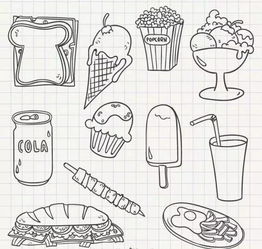 湖北美食插画教程新手,湖北美食简笔画图片大全
