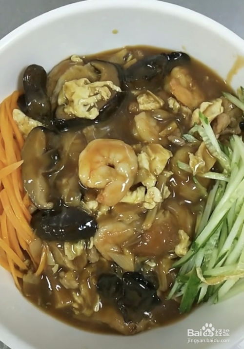 打卤面熟食湖北美食,打卤面是哪的小吃