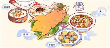 湖北美食手抄报插画,湖北省美食简笔画