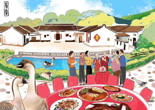 湖北美食手抄报插画,湖北省美食简笔画