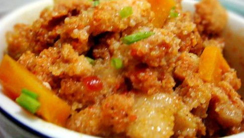 红薯粉做的湖北美食图片,红薯粉做吃的