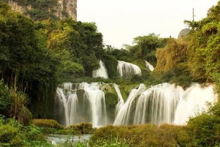 瀑布拍照湖北旅游,瀑布 拍摄