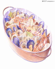 湖北美食插画创意构图手绘,湖北美食插画创意构图手绘 湖北美食插画创意构图手绘,湖北美食插画创意构图手绘