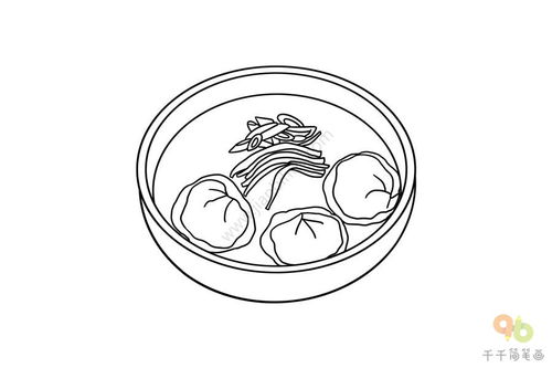 湖北美食地图绘画教程,湖北省美食简笔画