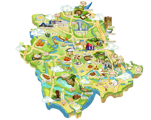 湖北美食地图插画,湖北美食地图插画高清