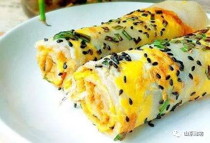 湖北美食喜饼,湖北饼折