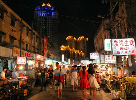 南宁夜晚美食街推荐,南宁最有名的夜市小吃一条街