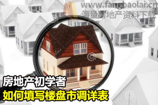 市调房产怎么市调