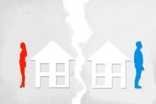 父母分房产怎么分割的