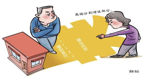 离婚要求分割房产怎么分