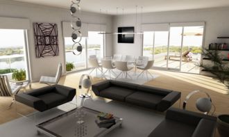 房产大平层英语怎么写