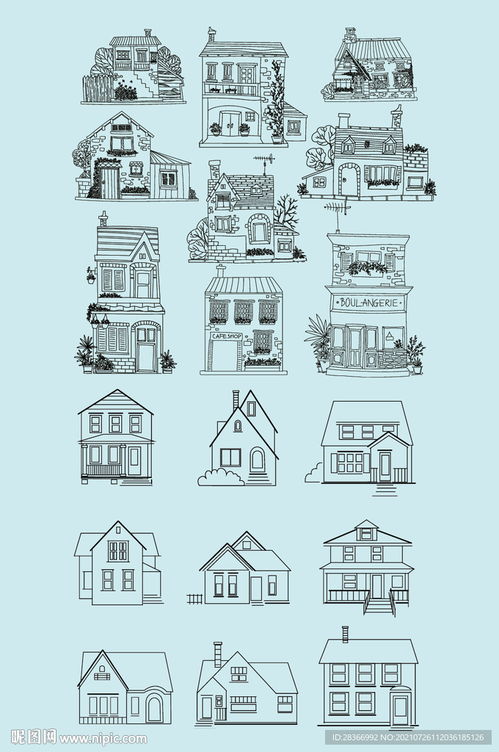 怎么画小房产图纸图片