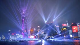 怎么拍房产灯光秀视频