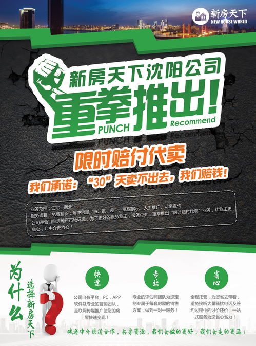 房产布偶传单怎么写的