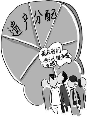 没分家的房产怎么继承