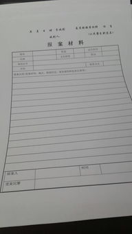 房产报案材料怎么写的