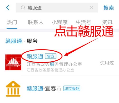 赣服通上怎么查房产