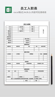 房产入职表怎么填写