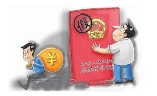 怎么做假房产证